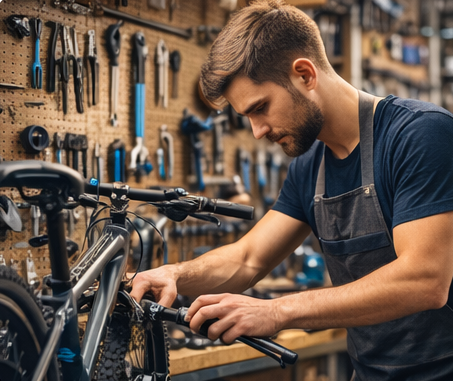 Atelier vélo et réparations